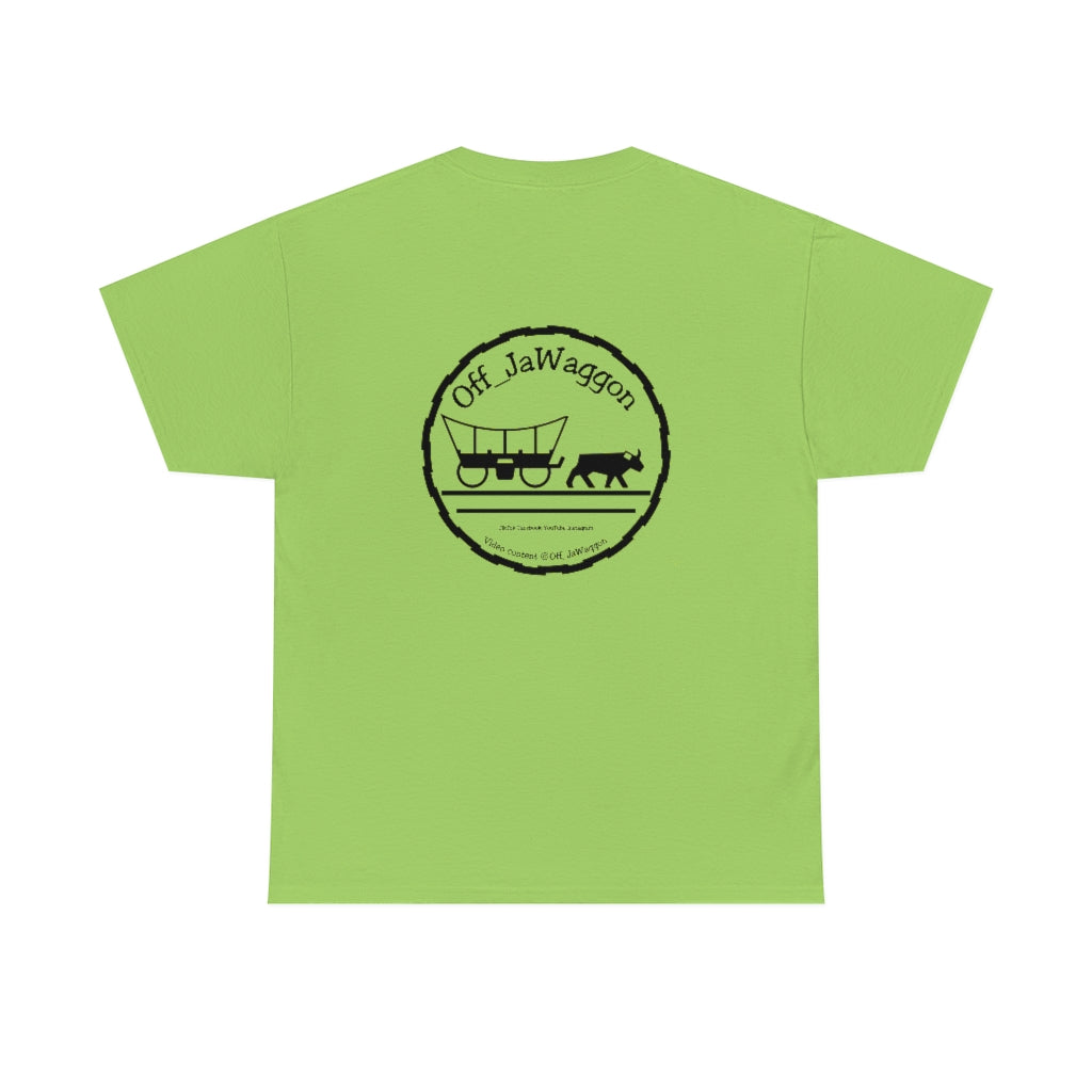 Off_JaWaggon Safety Green Tee
