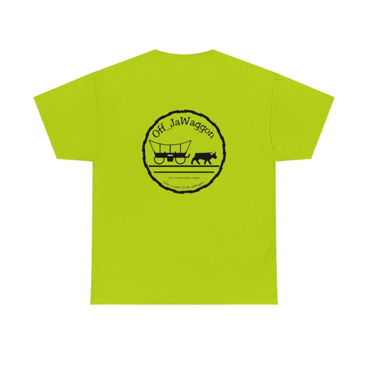 Off_JaWaggon Safety Green Tee