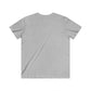 Men's V-Neck Tee — 'Nope, We Will Not Be Bullied' Parrot Anti-Bullying Graphic