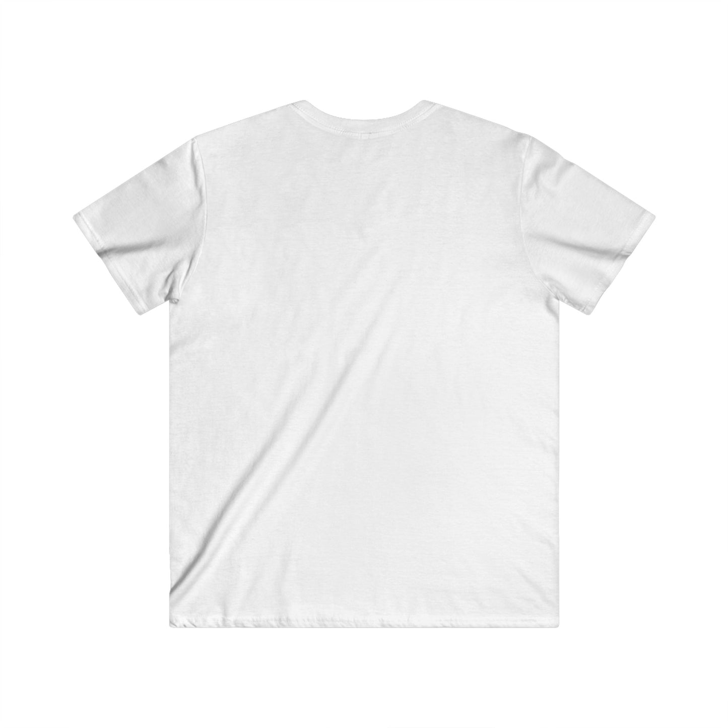 Men's V-Neck Tee — 'Nope, We Will Not Be Bullied' Parrot Anti-Bullying Graphic