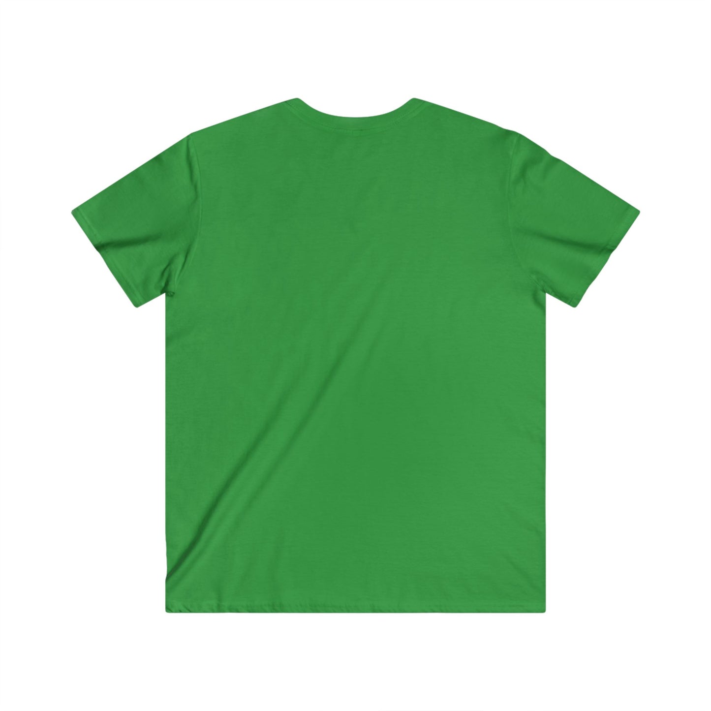 Men's V-Neck Tee — 'Nope, We Will Not Be Bullied' Parrot Anti-Bullying Graphic