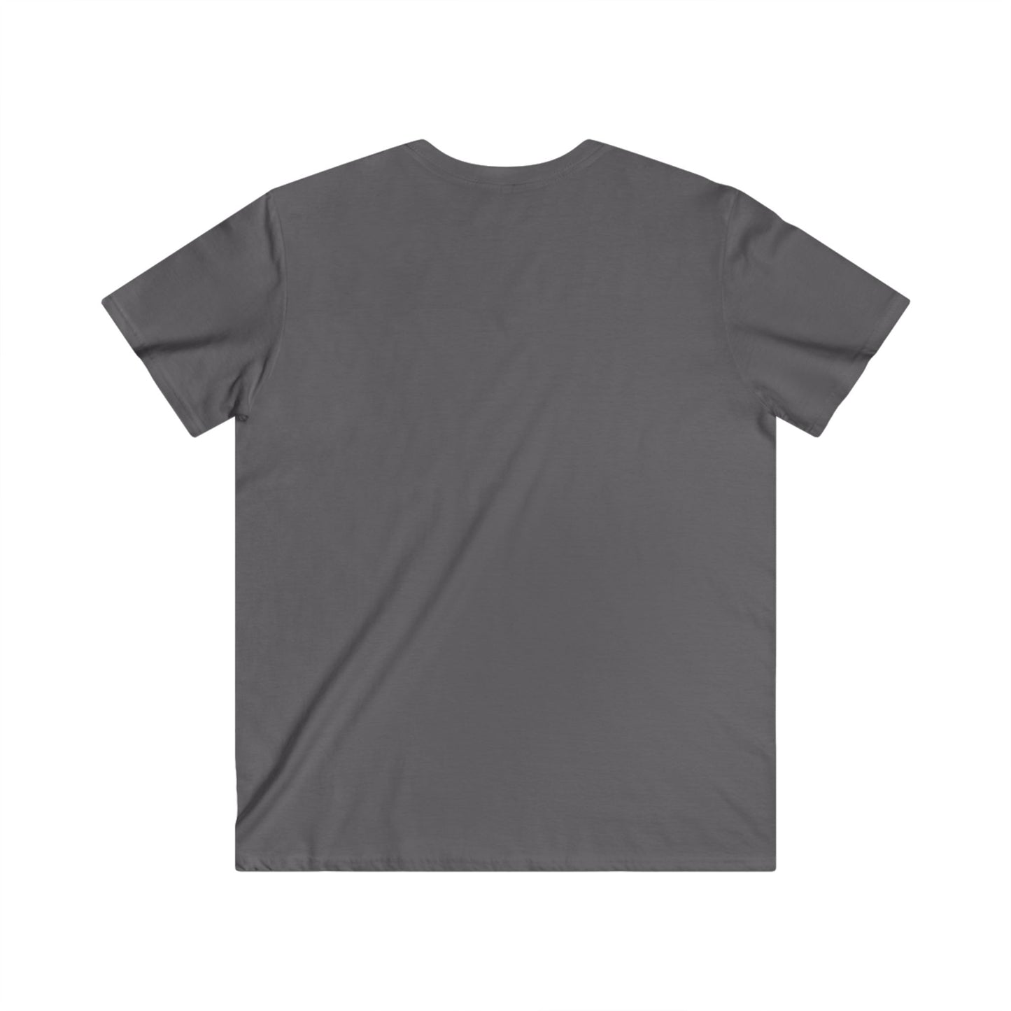 Men's V-Neck Tee — 'Nope, We Will Not Be Bullied' Parrot Anti-Bullying Graphic