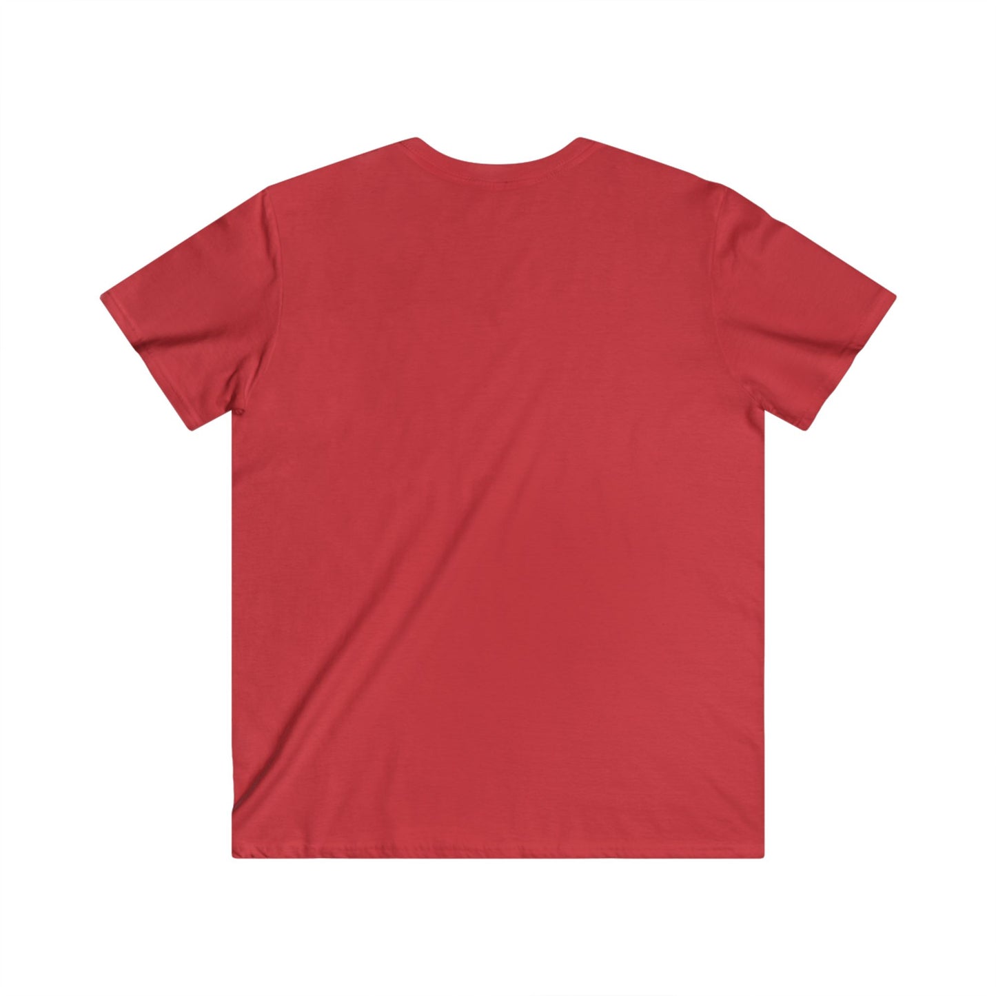 Men's V-Neck Tee — 'Nope, We Will Not Be Bullied' Parrot Anti-Bullying Graphic