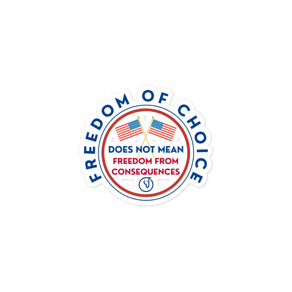 Freedom of Choice Sticker