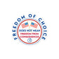 Freedom of Choice Sticker