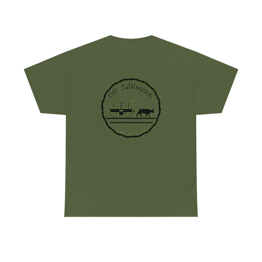 Off_JaWaggon Safety Green Tee