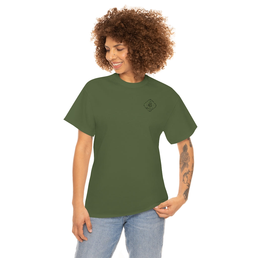 Off_JaWaggon Safety Green Tee