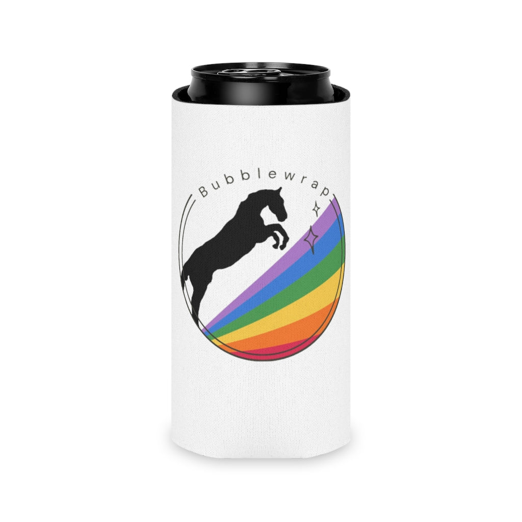 Bubblewrap Rainbow Bridge Can Coozie