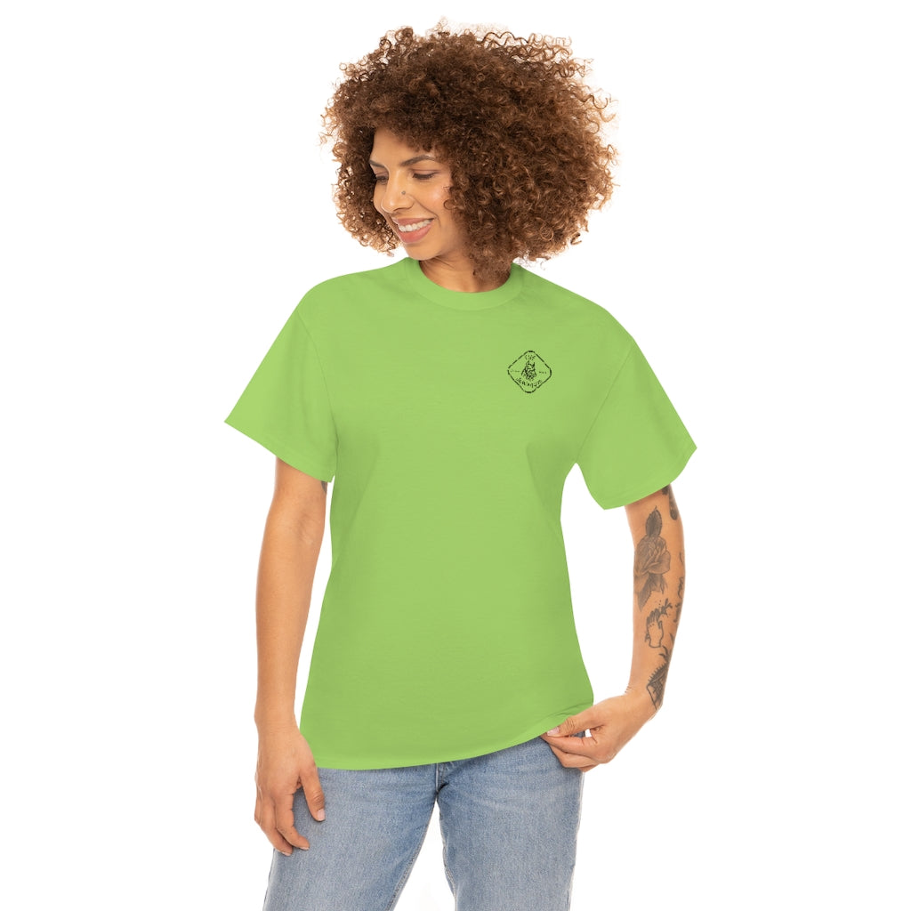 Off_JaWaggon Safety Green Tee