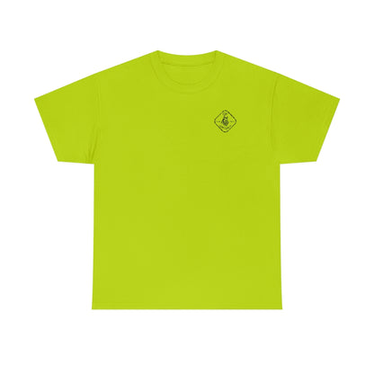 Off_JaWaggon Safety Green Tee