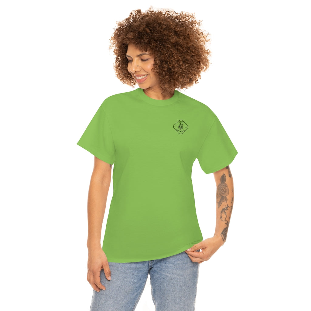 Off_JaWaggon Safety Green Tee