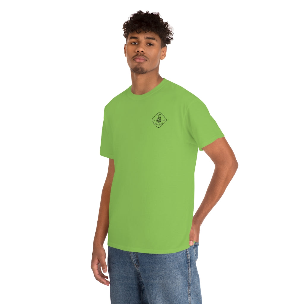 Off_JaWaggon Safety Green Tee