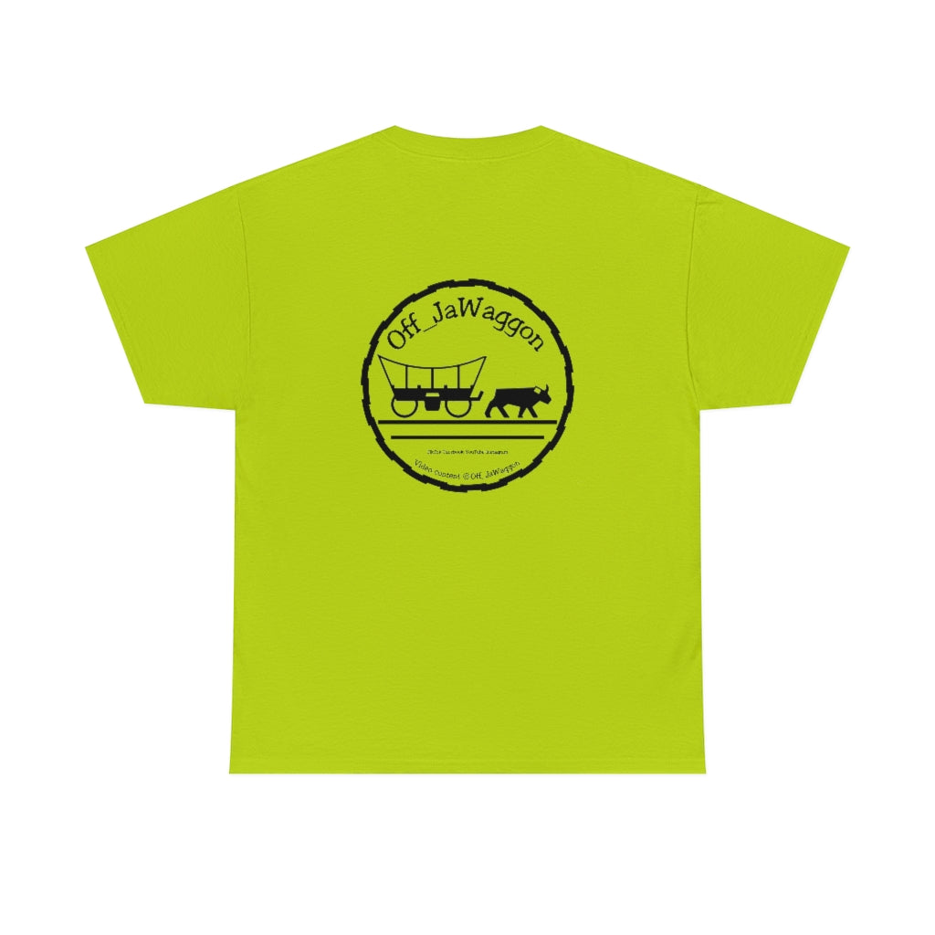 Off_JaWaggon Safety Green Tee