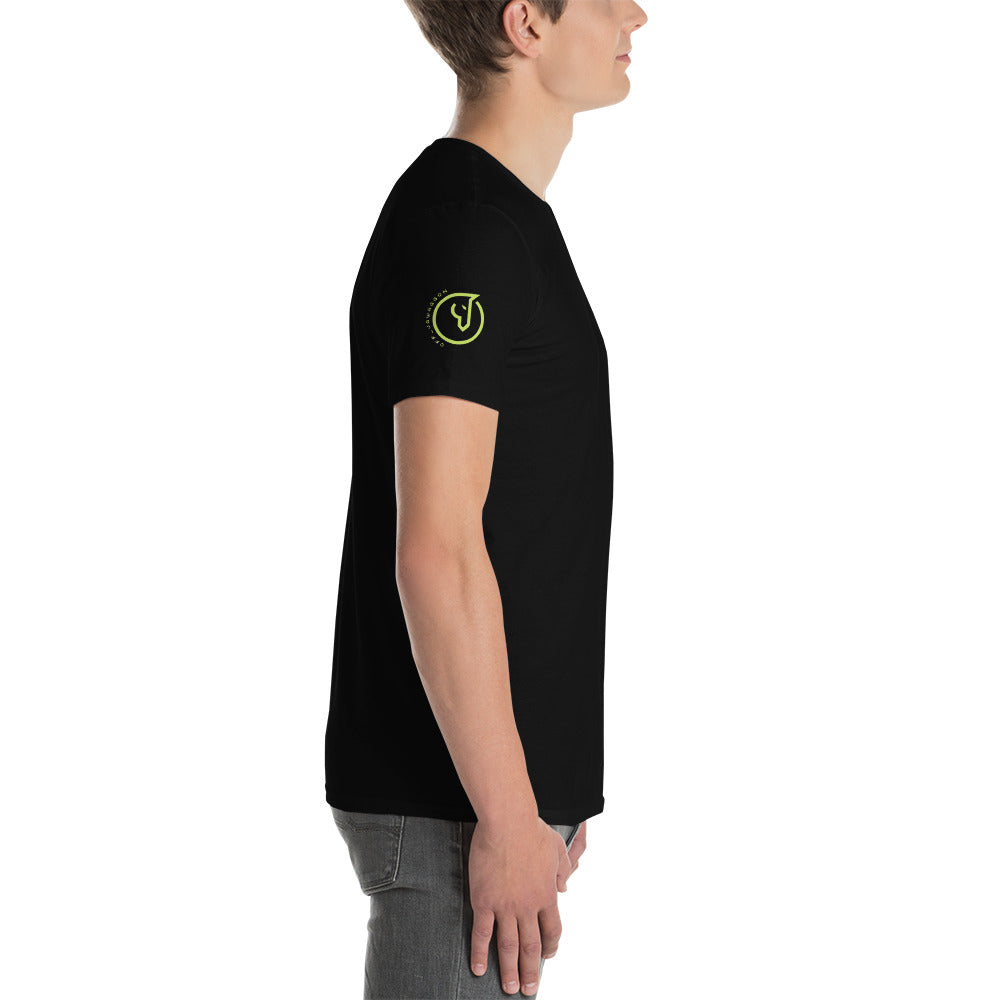 Off_JaWaggon arm logo T-Shirt