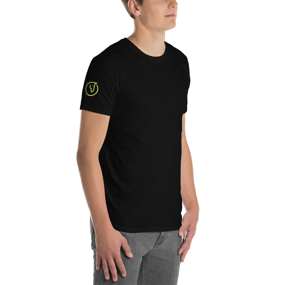 Off_JaWaggon arm logo T-Shirt