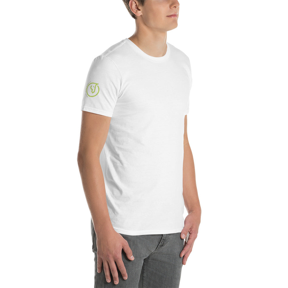 Off_JaWaggon arm logo T-Shirt